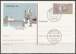 BRD Ganzsache PSo 8 Stempel BERLIN 14.7.1983 LYMBURGA83 ( PK 70 )günstige Versandkosten - Postkarten - Gebraucht