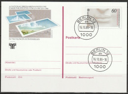 BRD Ganzsache 1986 PSo13 NAJUBRIA 86 Villingen Schwenningen STEMPEL BERLIN 16.101986i( PK80 )günstige Versandkosten - Postkaarten - Gebruikt