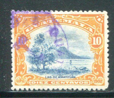 GUATEMALA- Y&T N°124- Oblitéré - Guatemala