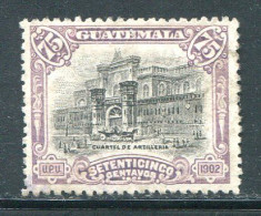 GUATEMALA- Y&T N°127- Oblitéré - Guatemala