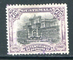 GUATEMALA- Y&T N°127- Oblitéré - Guatemala