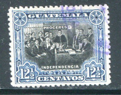 GUATEMALA- Y&T N°137- Oblitéré - Guatemala