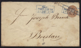 PRUSSE - PREUSSEN - BERLIN / ENTIER POSTAL POUR BRESLAU (ref 7006) - Postal  Stationery