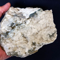 #X20 - Grande QUARZO Con DOLOMITE Cristalli (Traversella Mine, Torino, Piemonte, Italia) - Minerals