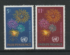 Verenigde Naties New York Y/T 163 / 164 ** MNH - Ungebraucht