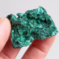 #XX04 - Schöne MALACHIT Radialstrahlige  Kristalle (Tsumeb Mine, Namibia) - Minerals
