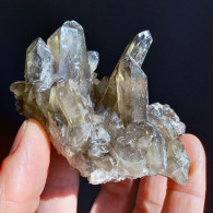 #XX28 - Beaux Cristaux De QUARTZ Fumés (Siberian Ural Mountains, Russie) - Minerales