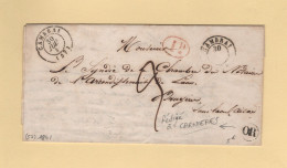 Cambrai - 57 - Nord - 30 Juin 1841 - OR Origine Rurale - Courrier De Carnieres - Decime Rural - 1801-1848: Précurseurs XIX