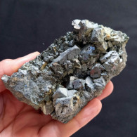 #J46 - Schöne GALENIT Kristalle (Dalnegorsk, Sibirien, Russland) - Minerales