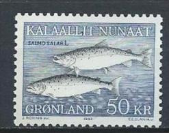 Groënland 1983 N°128 Neuf Poissons Saumons - Nuovi