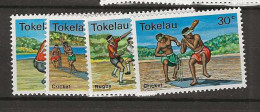 1979 MNH Tokelau Mi 62-65 Postfris** - Tokelau