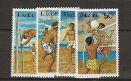 1981 MNH Tokelau Mi 70-73 Postfris** - Tokelau