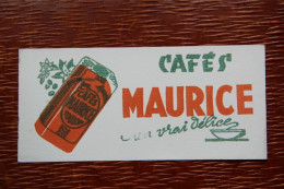 BUVARD - Cafés MAURICE - Coffee & Tea