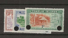 1967 MNH Tokelau Mi 6-8 Postfris** - Tokelau