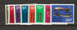 1970 MNH Tokelau Mi 18-25 Postfris** - Tokelau