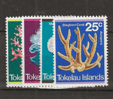 1973 MNH Tokelau Mi 30-33 Postfris** - Tokelau