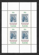 EL)1978 AUSTRALIA, NATIONAL PHILATELIC WEEK, 50TH ANNIVERSARY OF THE NATIONAL STAMP EXHIBITION 1928, DACELO NOVAEGUINEAE - Gebraucht