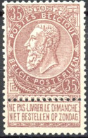 [** SUP] N° 61a, 35c Brun-rose - Fraîcheur Postale - Cote: 120€ - 1893-1900 Fijne Baard