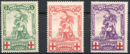 [** SUP] N° 126/28, 'Mérode', La Série Complète - Fraîcheur Postale - Cote: 250€ - 1914-1915 Croix-Rouge