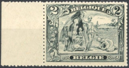 [** SUP] N° 146b, 2F Gris Pâle (nègre Blanc), Bdf - Fraîcheur Postale - Cote: 170€ - 1915-1920 Albert I