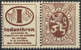 [** SUP] PU56, 75c Indanthren - Fraîcheur Postale - Cote: 105€ - Mint