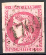 [O SUP] N° 49, Belles Marges - TB Obl 'GC1769' Le Havre - Cote: 350€ - 1870 Ausgabe Bordeaux