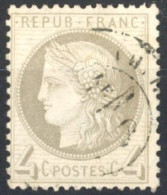 [O SUP] N° 52, 4c Gris - Très Frais - Cote: 60€ - 1871-1875 Ceres