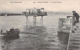 FRANCE - Saint Malo - Le Pont Roulant - Animé - Carte Postale Ancienne - Saint Malo