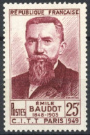 [** SUP] N° 846A, Emile Baudot. La Rarissime Erreur De Date '1848' Au Lieu De '1845. Grande Fraîcheur Et Signé - Cote: 4 - Ohne Zuordnung