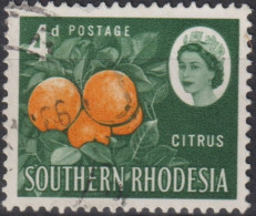 1964 Südrhodesien ° Mi:GB-SR 98, Sn:GB-SR 99, Yt:GB-SR 97, Oranges, Queen Elizabeth II Pictorials - Southern Rhodesia (...-1964)