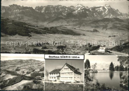 12266408 Gais AR Gasthaus Gaebris Fliegeraufnahme Gais - Sonstige & Ohne Zuordnung