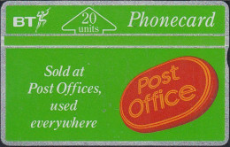 UK Bta 025 Post Office - 20 Units - 222K - BT Publicitaire Uitgaven