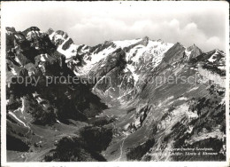 12232588 Seealpsee Meglisalp Schaefler Saentis Altmann Appenzeller Alpen Flieger - Autres & Non Classés