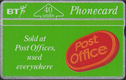 UK Bta 026 Post Office - 40 Units - 221C - BT Emissions Publicitaires