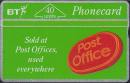 UK Bta 026 Post Office - 40 Units - 221C - BT Advertising Issues