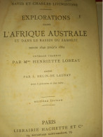 Explorations Dans L'afrique Australe  Et Dans Le Bassin Du Zambeze 1888 - 1801-1900