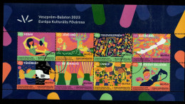 HUNGARY - 2023.Specimen Minisheet - Veszprém-Balaton 2023 European Capital Of Culture MNH!! - Prove E Ristampe