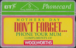 UK Bta 031 Woolworths - Mothers Day - 5 Units - 202C - BT Advertising Issues