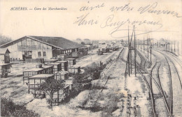 FRANCE - Achères - Gare Des Marchandises - Wagons - Chemin De Fer - Carte Postale Ancienne - Acheres