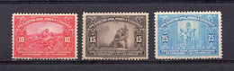 1921.  KINGDOM OF SHS, WAR INVALIDES, SET OF 3 STAMPS, MNH - Neufs