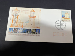 5-1-2024 (4 W 22) Australia FDC - Lighthouses - 1990 (Kangaroo Island P/m) - FDC