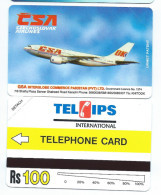 PAKISTAN T1 - 100Rs CSA Air Lines Small Band TEST 1995 MINT URMET NEUVE Avion Fly Plane (BW1216 - Pakistán