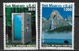 Saint Marin 2001 N° 1757/1758 Neufs Europa L'eau - 2001