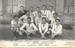 Orléans  FOOTBALL  L ' équipe 1ere  Du C. A. S. G ( Champions De Touraine ) - Calcio