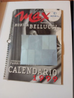 CALENDARIO MAX MONICA BELLUCCI- 1999 - Salute E Bellezza