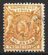 K.U.T...." Br. EAST AFRICA.."....QUEEN VICTORIA..(1837-01.)...." 1896.."....4 & HALFannas.......SG71......CDS...VFU... - Britisch-Ostafrika