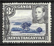 K.U.T....KING GEORGE VI..(1936-52..)....." 1938.."....3/-........P13 X 11.75..........VFU...... - Kenya, Uganda & Tanganyika