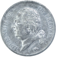 Louis XVIII-5 Francs 1824 Lille - 5 Francs