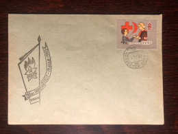 USSR RUSSIA FDC COVER 1962 YEAR RED CROSS HEALTH MEDICINE - Storia Postale