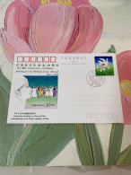 China Stamp Card 1993 Medical Team Abroad Red Cross - Cartas & Documentos